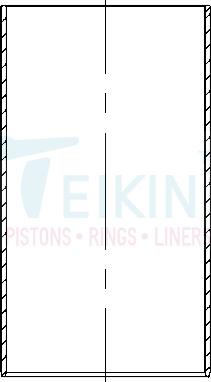 Teikin LSX-39661.STD - Гільза циліндра autocars.com.ua