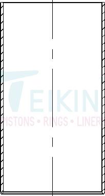 Teikin LSX-42167.STD - Гільза циліндра autocars.com.ua