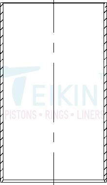Teikin LSX-43207.STD - Гільза циліндра autocars.com.ua