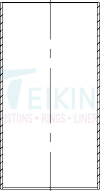 Teikin LSX-43232.STD - Гильза цилиндра avtokuzovplus.com.ua