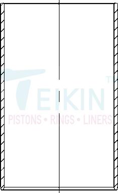 Teikin LSX-44102.STD - Гільза циліндра autocars.com.ua