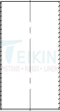 Teikin LSX-51603.STD - Гільза циліндра autocars.com.ua