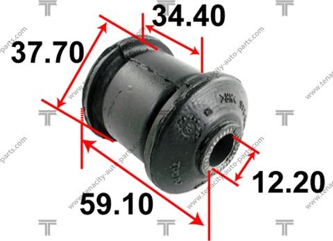 Tenacity AAMGM1002 - Втулка, рычаг колесной подвески autodnr.net