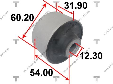 Tenacity AAMGM1003 - Сайлентблок, рычаг подвески колеса autodnr.net