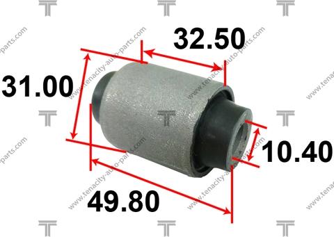 Tenacity AAMHO1032 - Сайлентблок, рычаг подвески колеса avtokuzovplus.com.ua