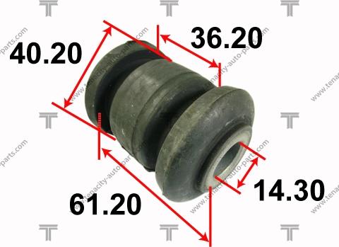 Tenacity AAMHO1039 - Втулка, рычаг колесной подвески avtokuzovplus.com.ua