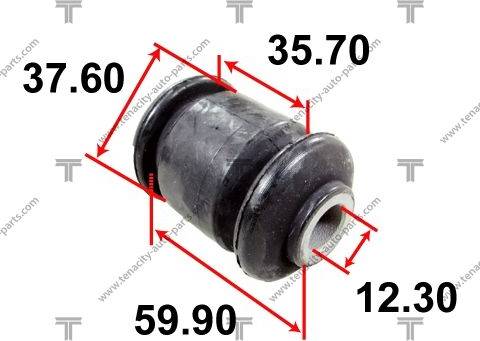 Tenacity AAMMI1008 - Втулка, важіль колісної підвіски autocars.com.ua