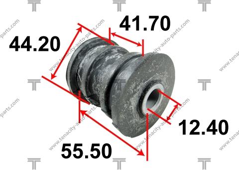 Tenacity AAMNI1016 - Втулка, важіль колісної підвіски autocars.com.ua