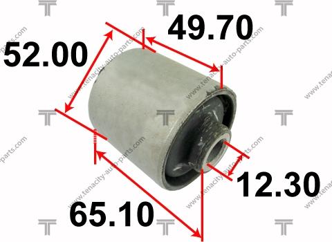 Tenacity AAMSU1020 - Сайлентблок, рычаг подвески колеса avtokuzovplus.com.ua