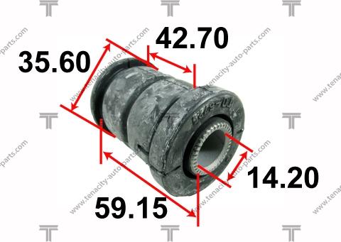 Tenacity AAMTO1035 - Втулка, рычаг колесной подвески avtokuzovplus.com.ua