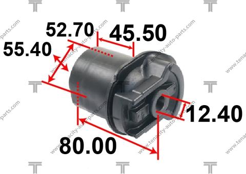 Tenacity AAMTO1058 - Втулка, балка мосту autocars.com.ua