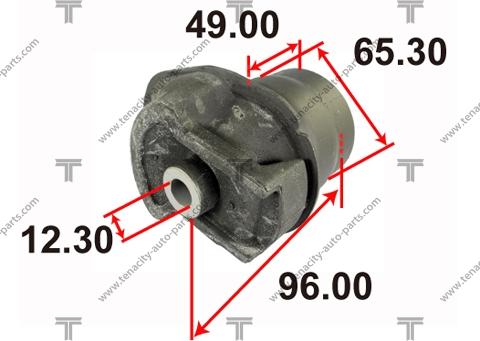 Tenacity AAMTO1059 - Втулка, балка мосту autocars.com.ua