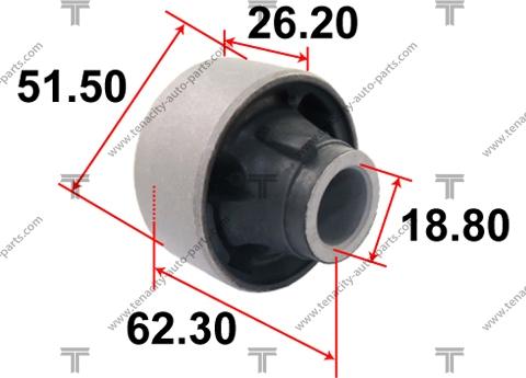 Tenacity AAMTO1139 - Сайлентблок, рычаг подвески колеса avtokuzovplus.com.ua