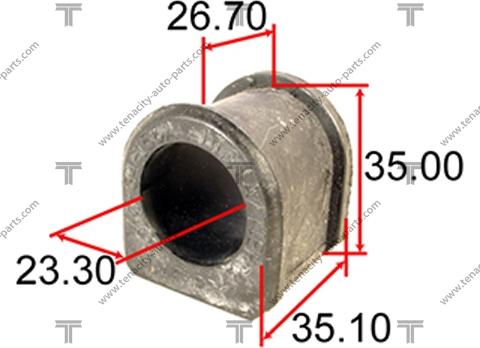 Tenacity ASBMA1001 - Втулка, стабилизатор avtokuzovplus.com.ua