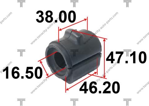 Tenacity ASBMA1012 - Втулка, стабилизатор autodnr.net