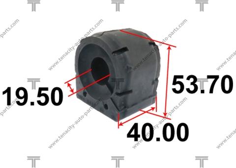 Tenacity ASBMA1022 - Втулка, стабілізатор autocars.com.ua