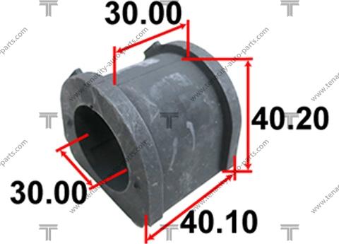 Tenacity ASBMI1010 - Втулка, стабілізатор autocars.com.ua