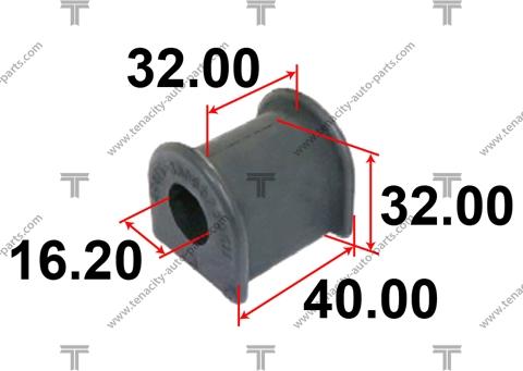 Tenacity ASBTO1024 - Втулка, стабилизатор avtokuzovplus.com.ua