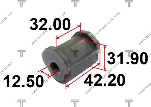 Tenacity ASBTO1040 - Втулка, стабілізатор autocars.com.ua