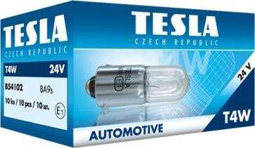 TESLA B54102 - Лампа розжарювання, ліхтар покажчика повороту autocars.com.ua