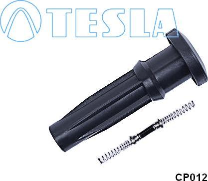 TESLA CP012 - Вилка, свічка запалювання autocars.com.ua