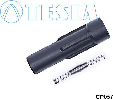 TESLA CP057 - Вилка, свеча зажигания avtokuzovplus.com.ua