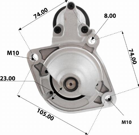 TESLA TECHNICS TT15221 PRO - Стартер autodnr.net