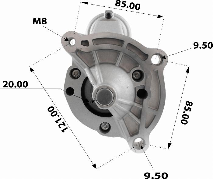 TESLA TECHNICS TT15437 PRO - Стартер autodnr.net