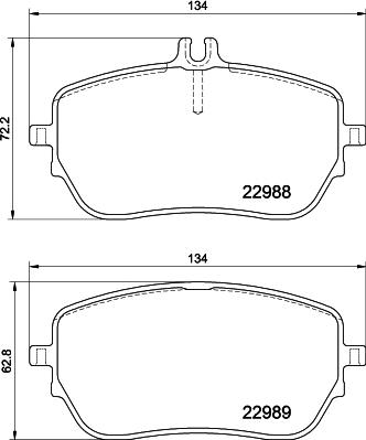 Textar 2298803 - Тормозные колодки, дисковые, комплект autodnr.net