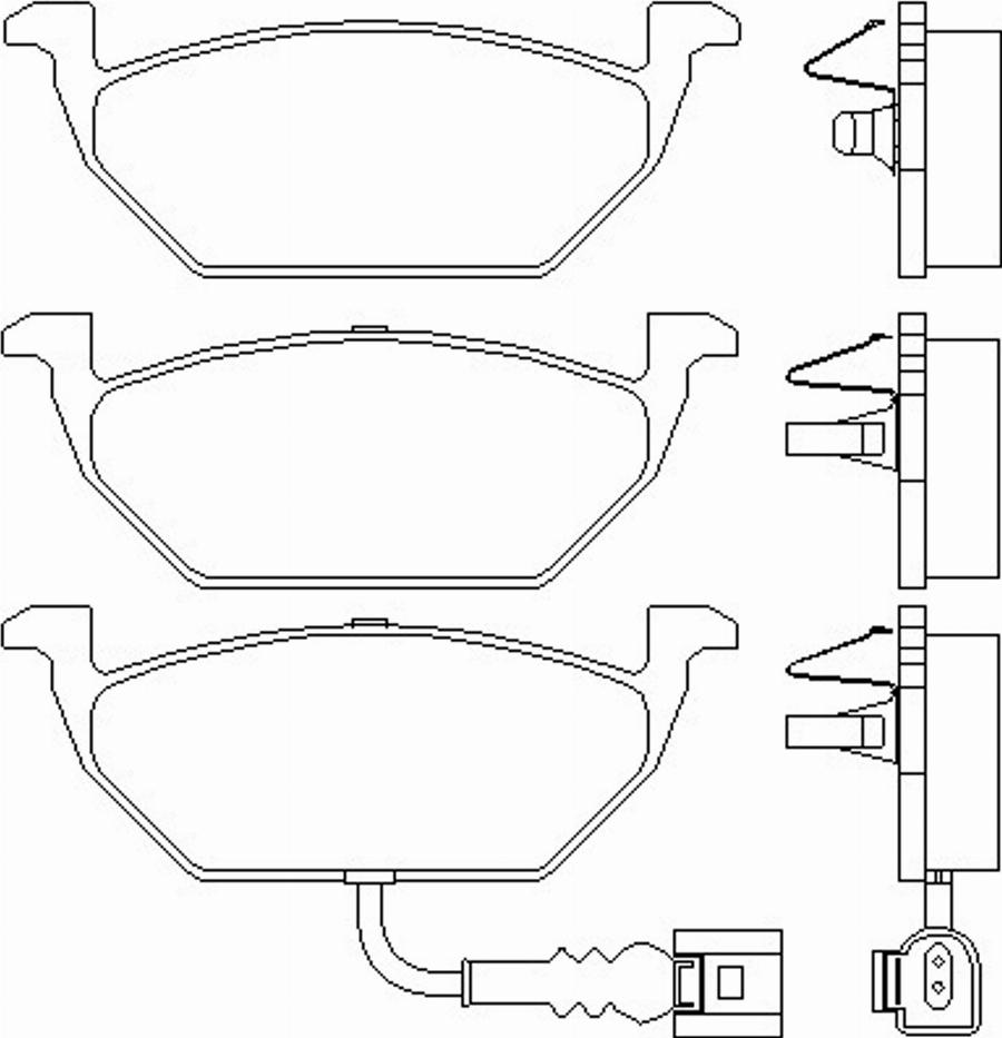 Textar 2313191 - Гальмівні колодки, дискові гальма autocars.com.ua