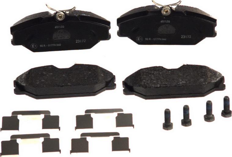 Textar 2317203 - Гальмівні колодки, дискові гальма autocars.com.ua