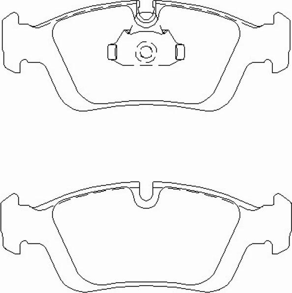 Textar 2328791 - Гальмівні колодки, дискові гальма autocars.com.ua