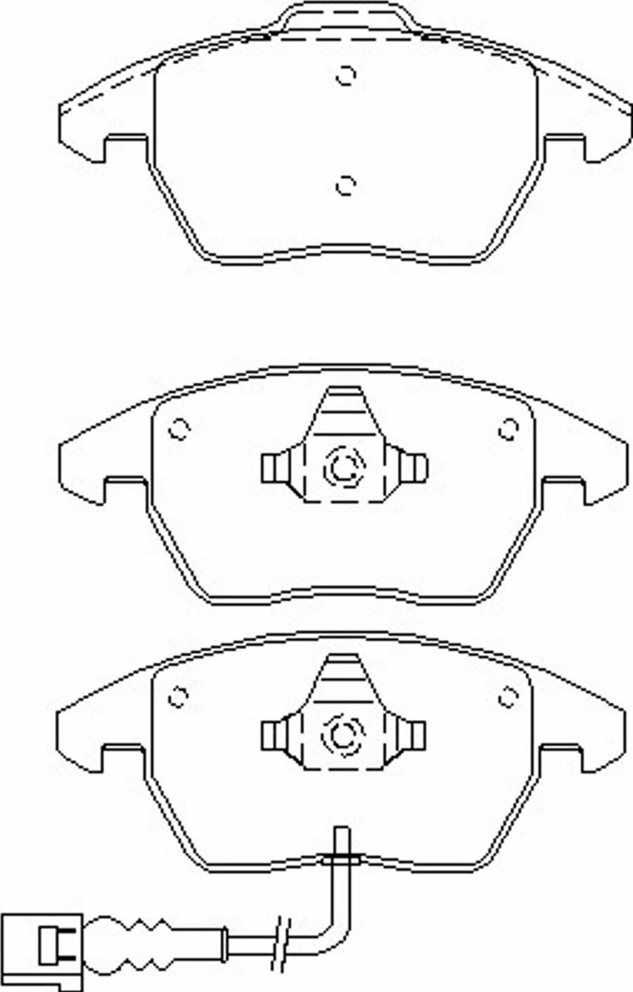 Textar 2358791 - Тормозные колодки, дисковые, комплект autodnr.net