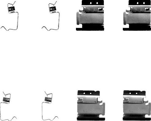 Textar 82054200 - Комплектуючі, колодки дискового гальма autocars.com.ua