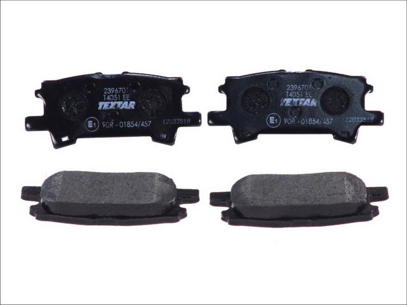Textar 2396701 - Гальмівні колодки, дискові гальма autocars.com.ua