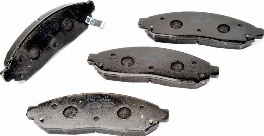 Textar 2422701 - Гальмівні колодки, дискові гальма autocars.com.ua