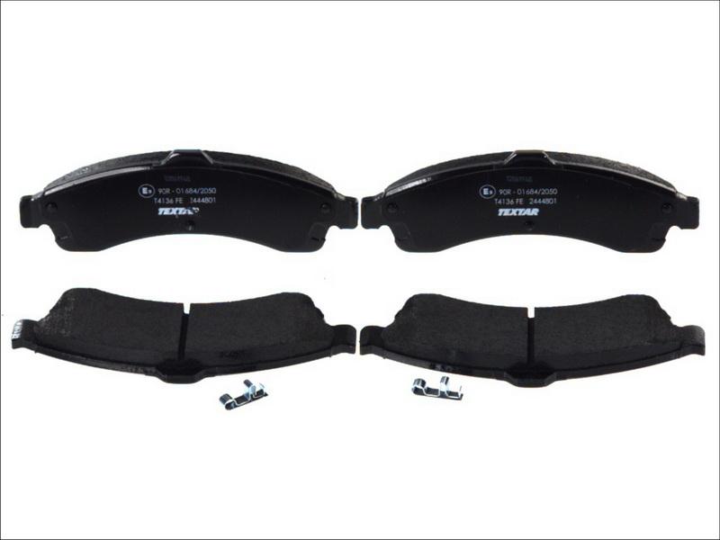 Textar 2444801 - Гальмівні колодки, дискові гальма autocars.com.ua