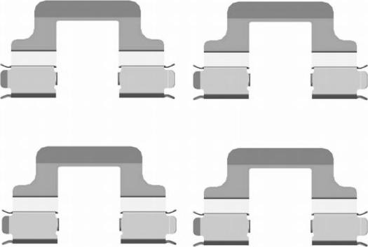 Textar 82502000 - Комплектуючі, колодки дискового гальма autocars.com.ua