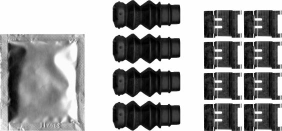 Textar 82541900 - Комплектуючі, колодки дискового гальма autocars.com.ua