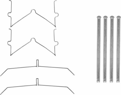 Textar 82547600 - Комплектуючі, колодки дискового гальма autocars.com.ua