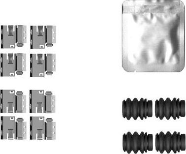 Textar 82561600 - Комплектуючі, колодки дискового гальма autocars.com.ua