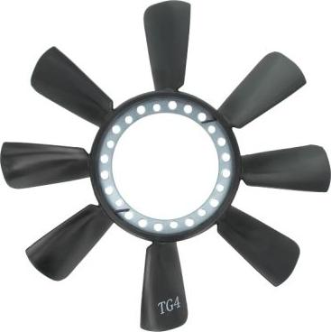 Thermotec D9W002TT - Крыльчатка вентилятора, охлаждение двигателя autodnr.net