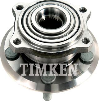 Timken HA590142 - Ступица колеса, поворотный кулак autodnr.net