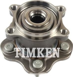 Timken HA590558 - Ступица колеса, поворотный кулак avtokuzovplus.com.ua