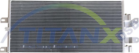 TITANX CD149007 - Конденсатор, кондиціонер autocars.com.ua