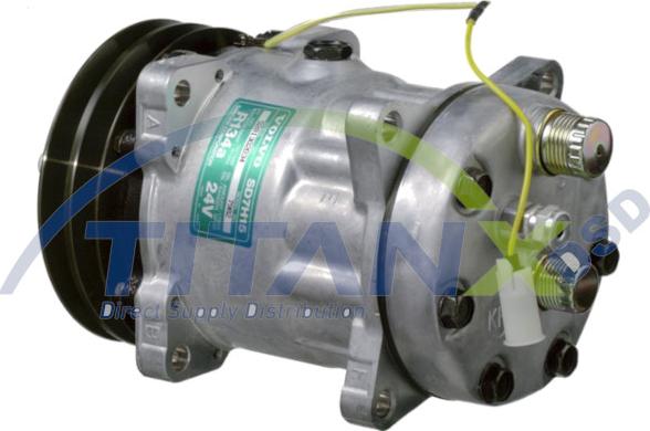 TITANX CM129003 - Компресор, кондиціонер autocars.com.ua