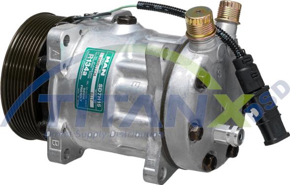 TITANX CM139001 - Компресор, кондиціонер autocars.com.ua