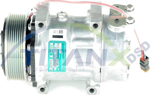 TITANX CM149003 - Компресор, кондиціонер autocars.com.ua