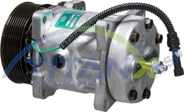 TITANX CM179001 - Компресор, кондиціонер autocars.com.ua