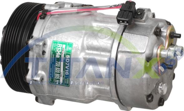 TITANX CM339003 - Компресор, кондиціонер autocars.com.ua